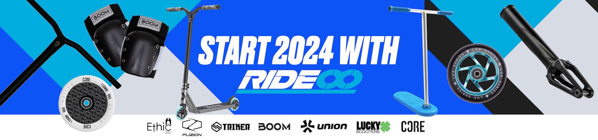 Sāciet 2024. gadu ar Rideoo
