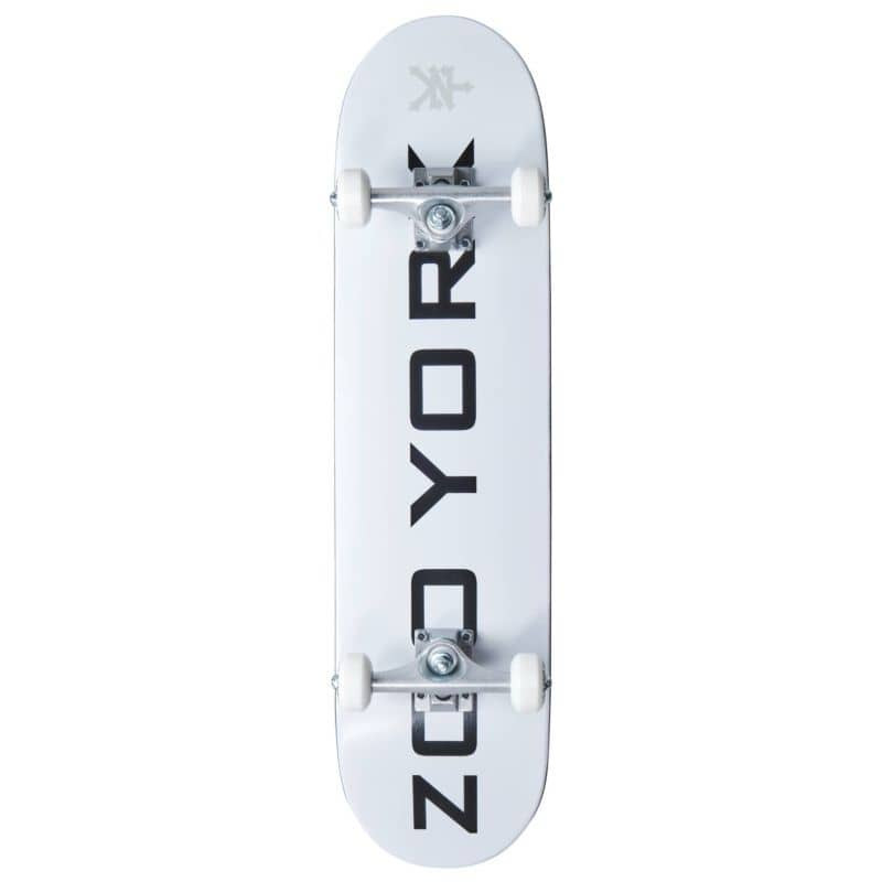 periskop Grader celsius hældning Zoo York Logo Block Complete Skateboard 7.75 White — get for an attractive  price ⋙ Rideoo
