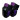 Boom Solid Knee Pads Purple L