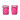 Globber Knee and Hand Pad Set Flowers Pink XXS
