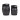 REKD Youth Heavy Duty Double Pad Set Black L