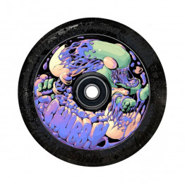 Chubby Spaceboys Pro Scooter Wheel 110mm Purp/Black Glitter