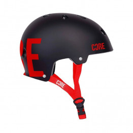 CORE Street Helmet Red/Black S/M