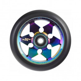 JP Ninja 6 Spoke Pro Scooter Wheel 110mm Neochrome