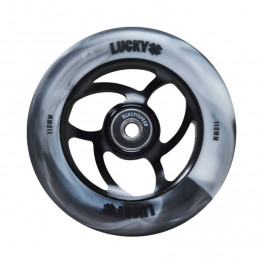 Lucky Torsion Pro Scooter Wheel 110mm Black/White Swirl