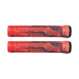 Lucky Vice 2.0 Pro Scooter Grips Red/Blue Swirl