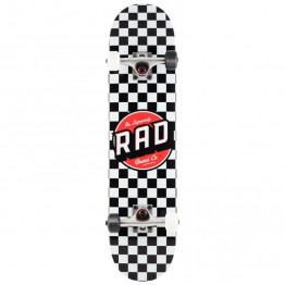 RAD Dude Crew Complete Skateboard 7.75 Checkers