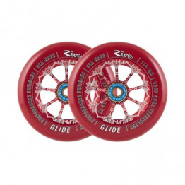 River Glide Dylan Morrison Pro Scooter Wheels 2-Pack 110mm Bloody