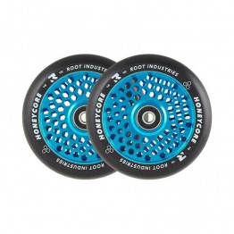 Root Honeycore Black 2-pack Pro Scooter Wheels 110mm Blue