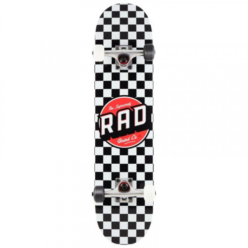 RAD Dude Crew Complete Skateboard 7.75 Checkers get an attractive price ⋙ Rideoo