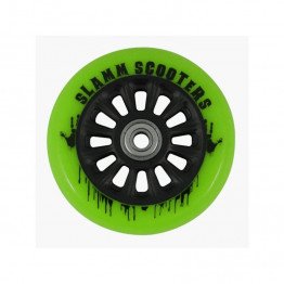 Slamm 100mm Ny-Core Wheels Green