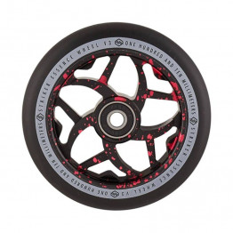 Striker Essence V3 Black Pro Scooter Wheel 110mm Red Splash