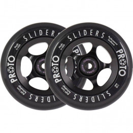 Proto Slider Pro Scooter Wheels 2-Pack Black On Black