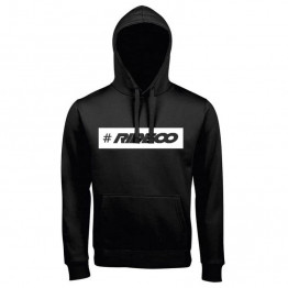 Rideoo Logo Hashtag Hoodie M Black