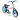 Балансовый велосипед Globber GO Bike DUO Pastel Blue