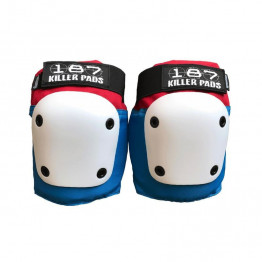 Наколенники 187 Killer Pads Fly Red/White/Blue L Adult