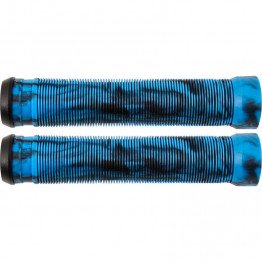 Lucky Vice Pro Scooter Grips Blue/Black Swirl