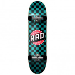 Скейтборд RAD Checkers Complete 7.25" Checkers Teal