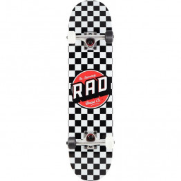 RAD Dude Crew Complete Skateboard 7.5 Checkers