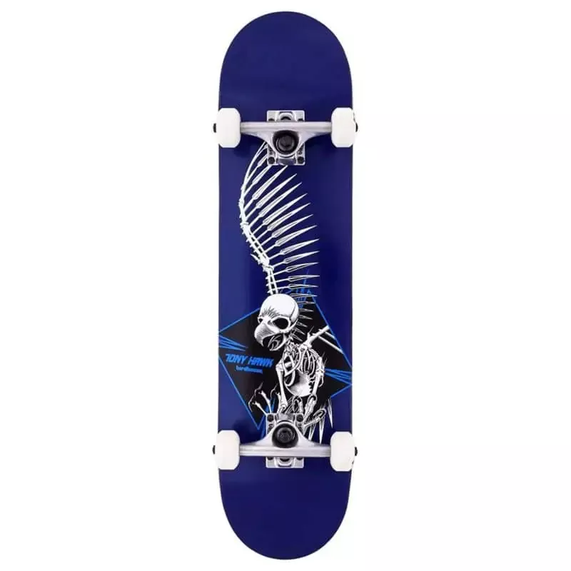 Birdhouse Complete Stage 1 Full Skull 2 Blue 7.5 IN