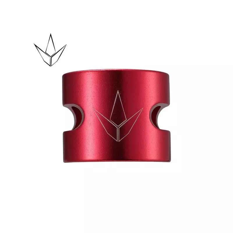 Blunt Clamp 2 Bolts Twin Slit Red