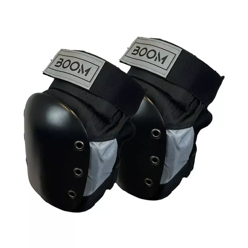 Ceļu Aizsargi Boom Solid Black/Silver S