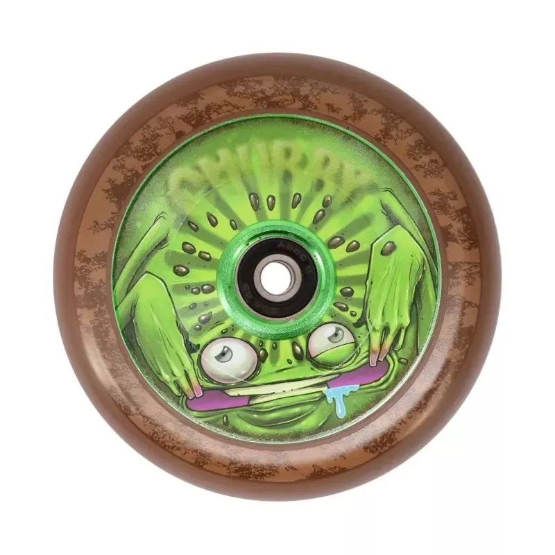 11banchi  Mr.WOOW  ソフビ　limit color Chubby Melocore Pro Scooter Wheel 110mm Kiwi Boy — get for
