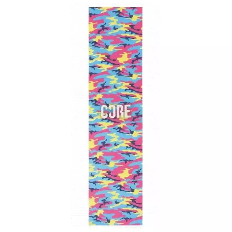 CORE Neon Camo Pro Scooter Griptape Pink