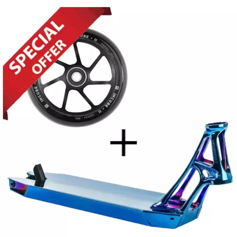 Ethic Pandemonium V2 460mm Blue Chrome + Ethic Incube V2 110mm Black