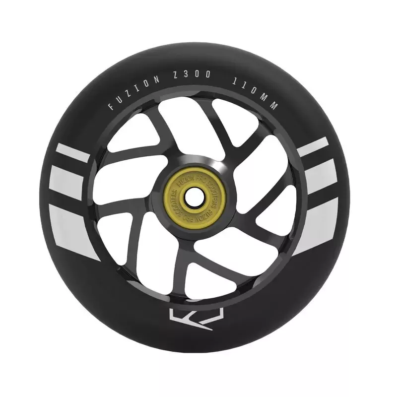 Fuzion Flight Pro Scooter Wheels 110mm Black