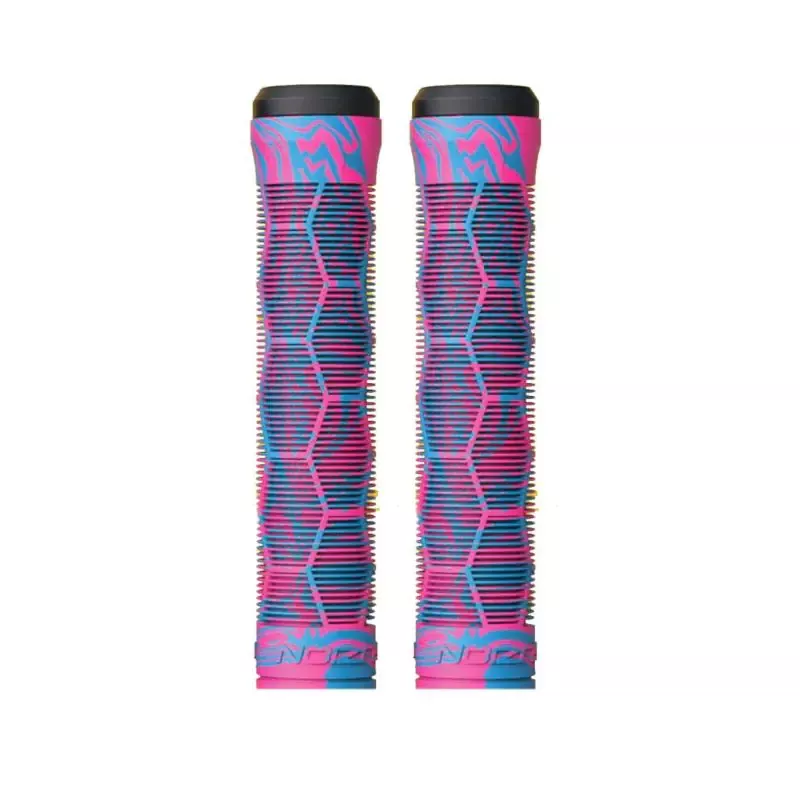 Fuzion Hex Pro Scooter Grips Pink/Blue