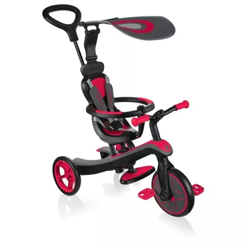 Globber 4in1 Explorer Trike New Red — get for an attractive