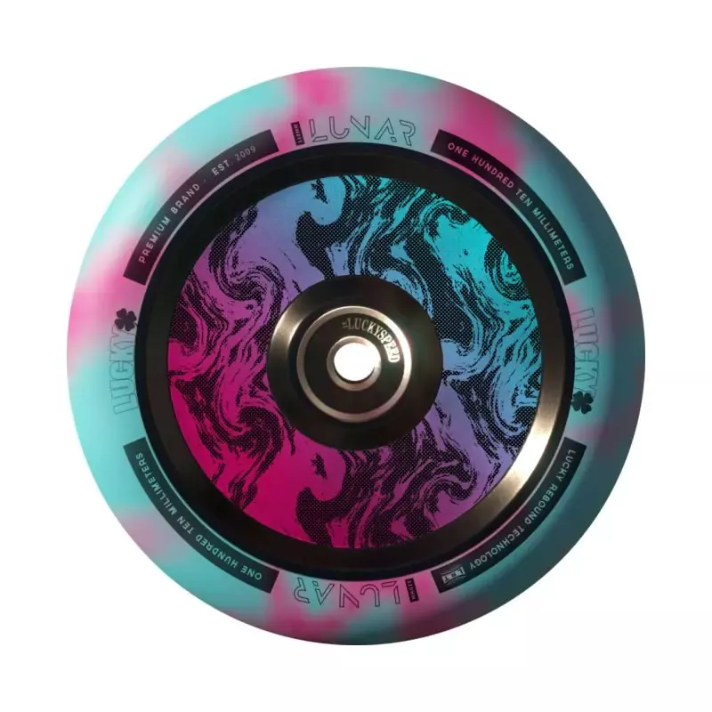 Ratas Lucky Lunar 110mm Pro Scooter 110mm Rush Pink/Blue Swirl