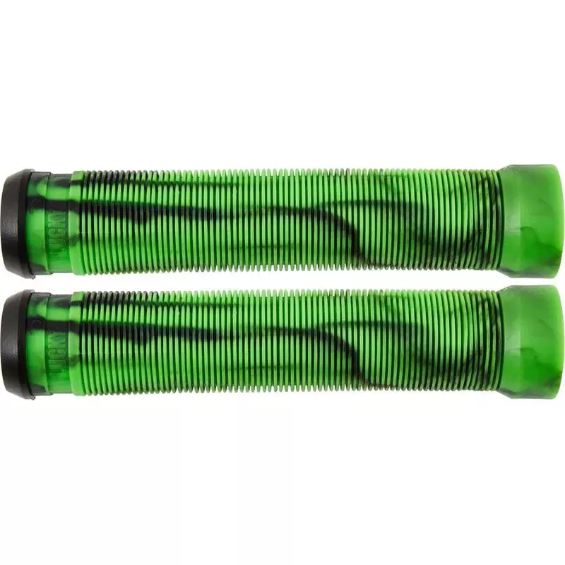 Lucky Vice Pro Scooter Grips Green/Black Swirl