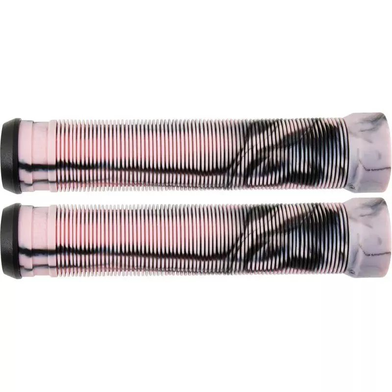 Lucky Vice Pro Scooter Grips Pink/Black Swirl