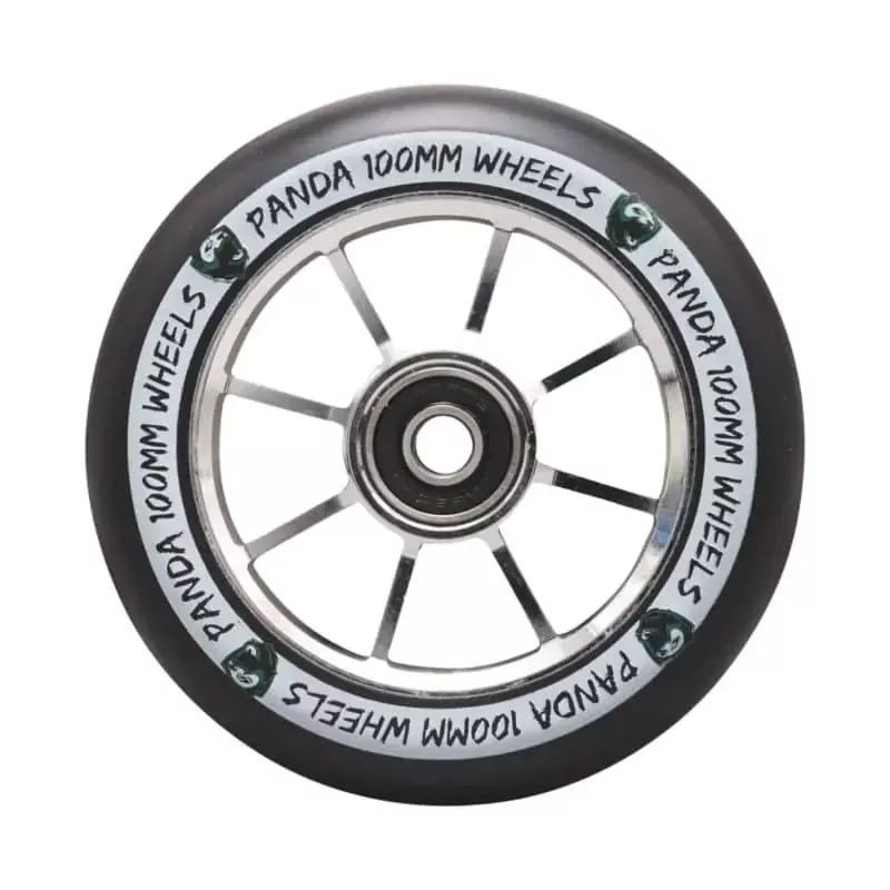 Ratas Panda Spoked V2 100mm Scooter Chrome