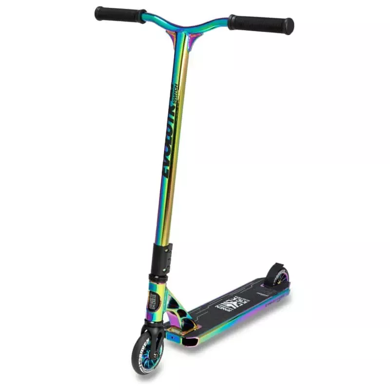 Trottinette Freestyle Evolution Slick 100mm Raven Adulte Enfant Mixte Neo Chrome à Prix