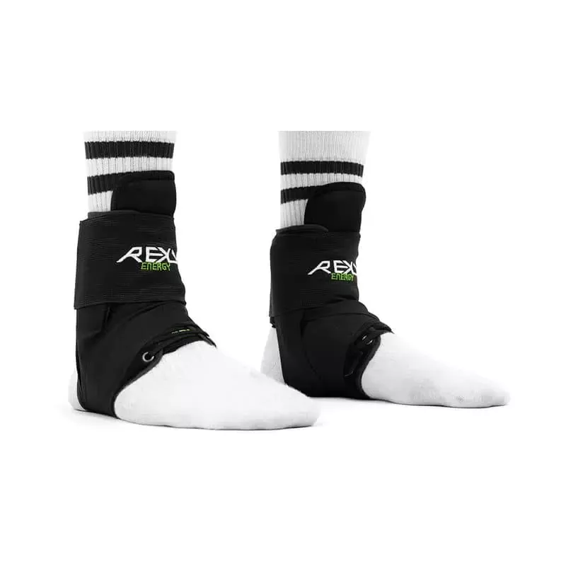 REKD Energy Covert Ankle Braces S/M Black