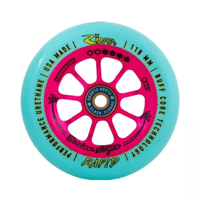River Rapid Signature Pro Scooter Wheels 2-Pack 110mm Brian Noyes — get ...