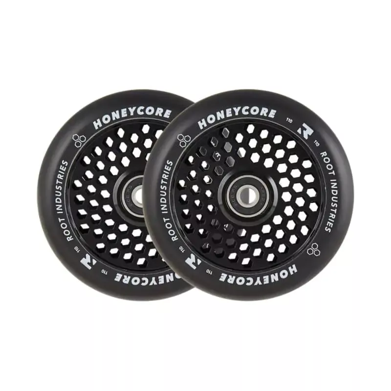 Root Honeycore Black 2-pack Pro Scooter Wheels 110mm Black