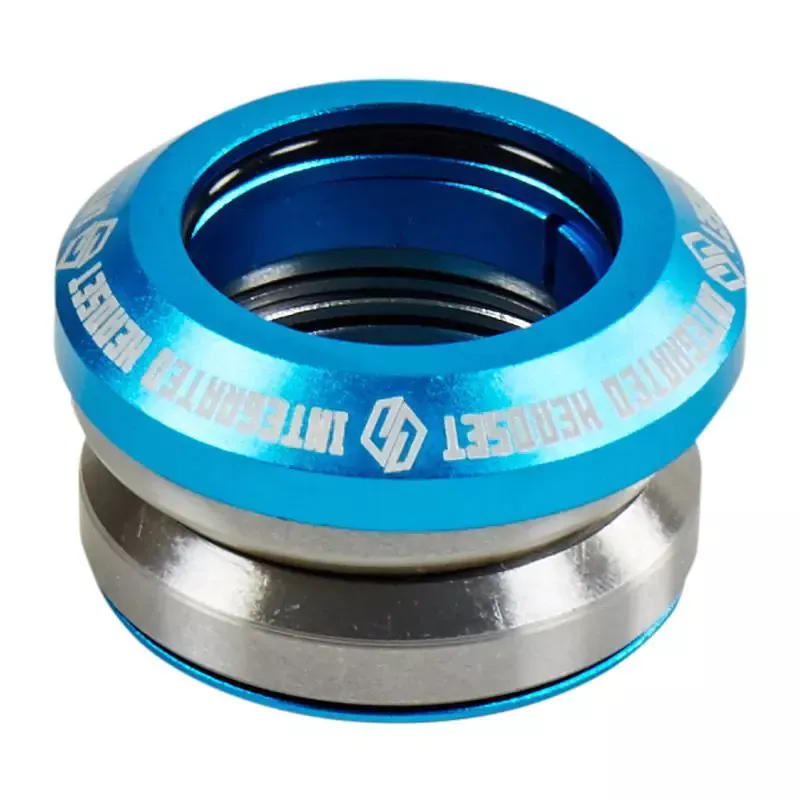 Striker Integrated Headset for Scooters Light Blue