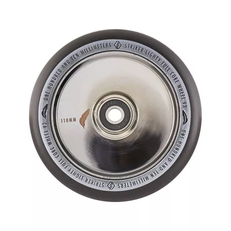 Striker Lighty Full Core V3 Black Pro Scooter Wheel Chrome