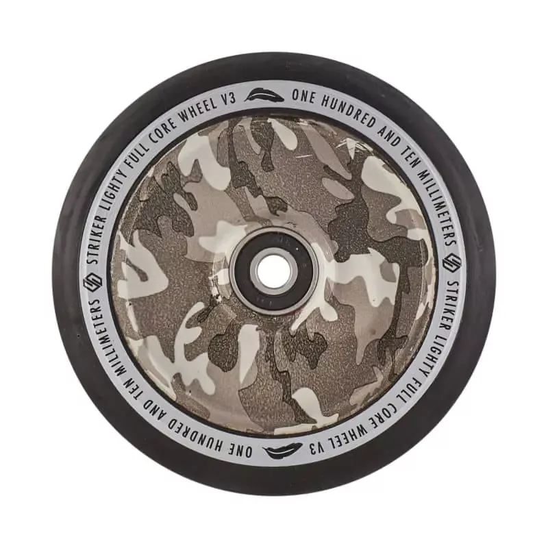 Striker Lighty Full Core V3 Black Pro Scooter Wheel 110mm Snow Camouflage