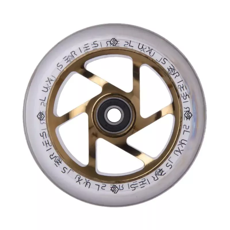 Ritens Striker Lux Clear PU 110mm Clear/Gold Chrome