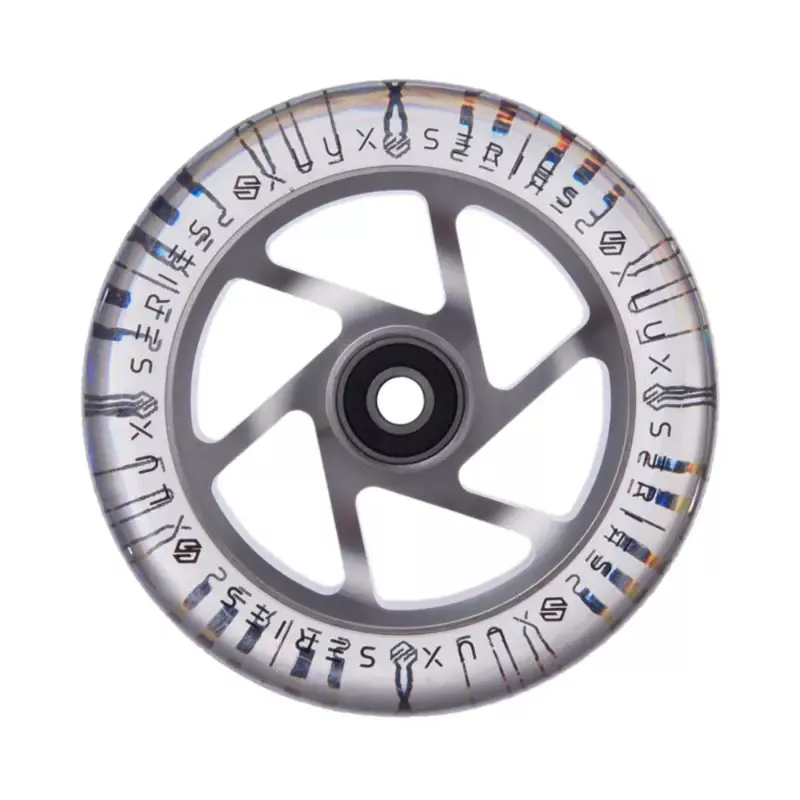 Ritens Striker Lux Clear PU 110mm Clear/Silver