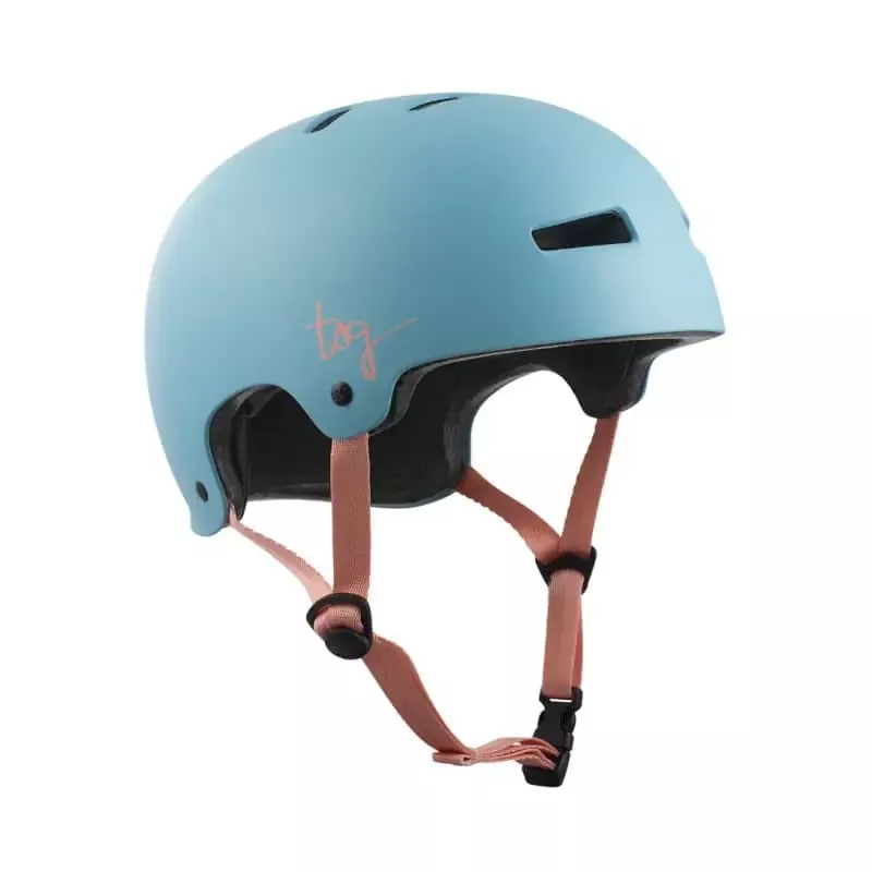 TSG Evolution WMN Solid Color Helmet Satin Porcelain Blue S/M