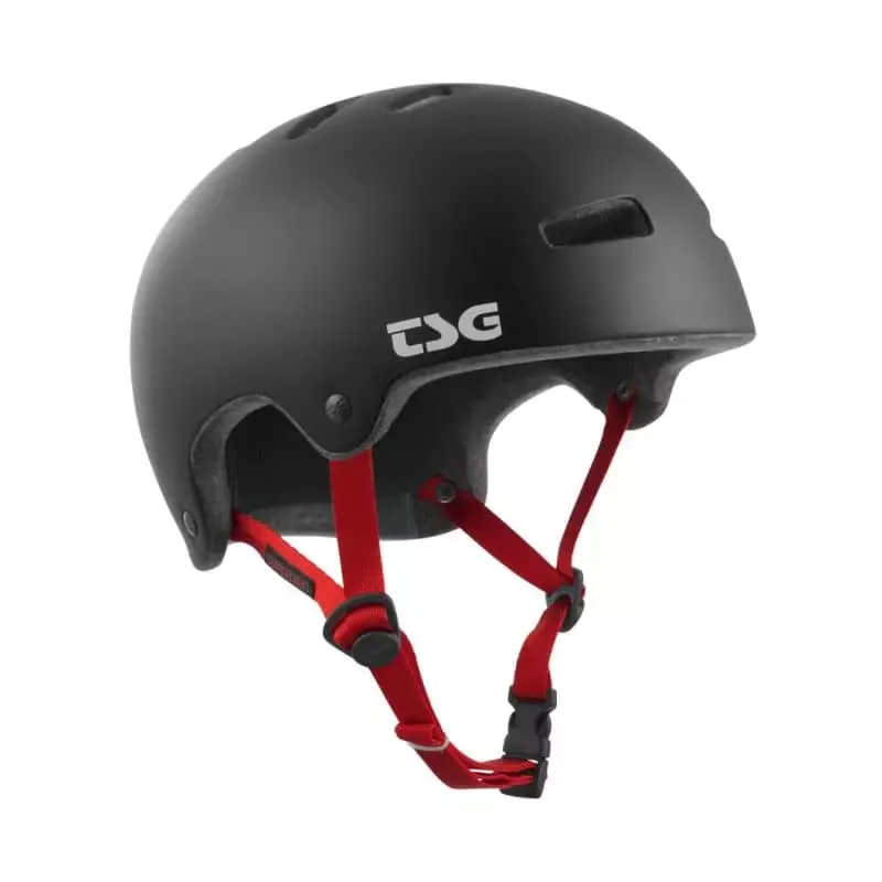 TSG Superlight Solid Color Helmet Satin Black XXL