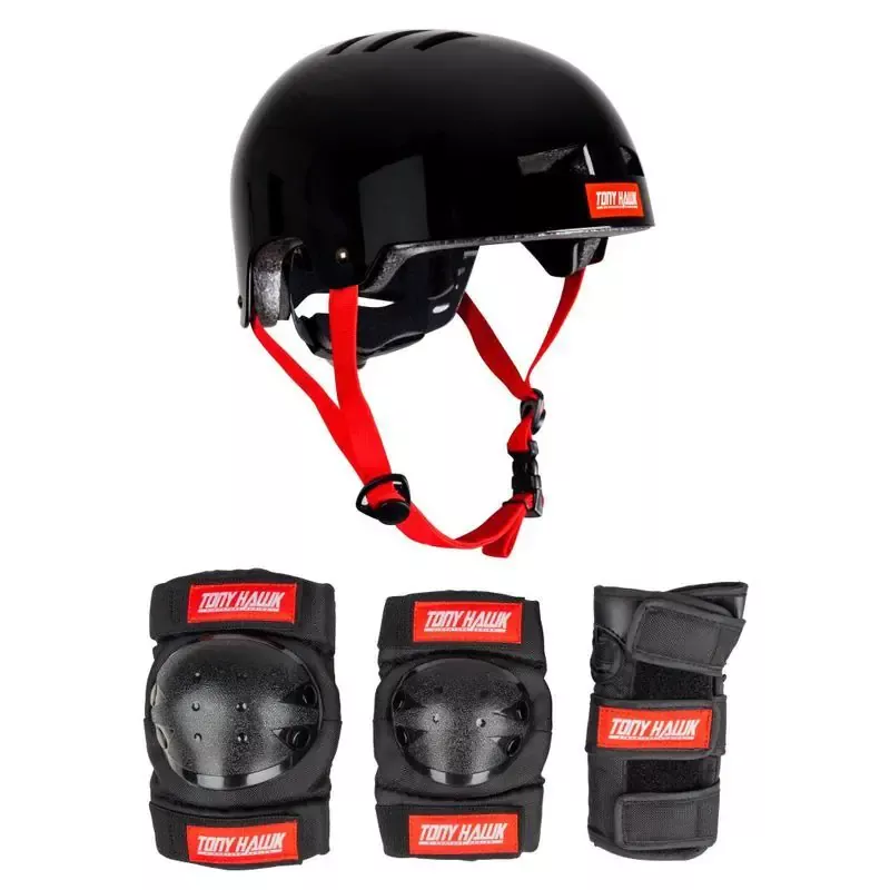 Tony Hawk Protective Set Black/Red L/XL