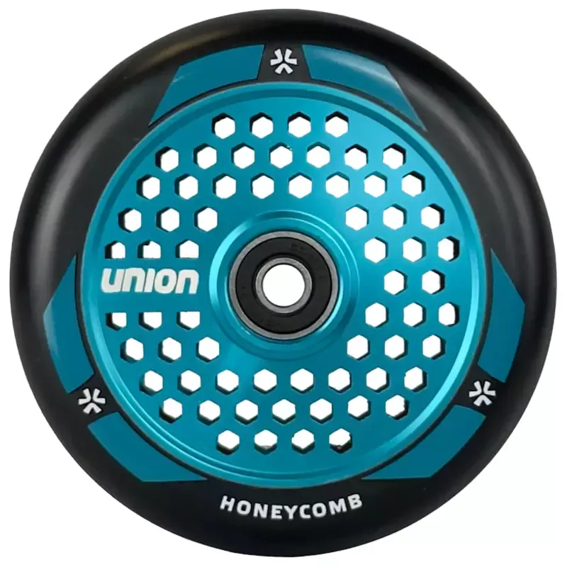 Union Honeycomb Pro Scooter Wheel 110mm Black/Teal