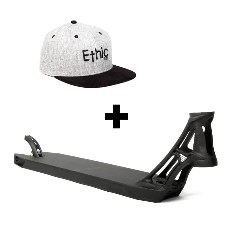 Дека Ethic DTC Pandemonium 570mm Black + Ethic Cap — купить по